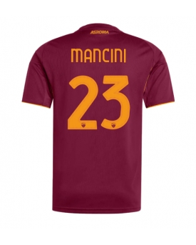 Billige Fotballdrakt AS Roma Gianluca Mancini #23 Replika Hjemmedrakt 2025-26 Kortermet Billige Fotballdrakt AS Roma Gianluca Mancini #23 Replika Hjemmedrakt 2025-26 Kortermet